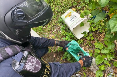 GCM apreende drogas durante patrulhamento na Vila Voturuá