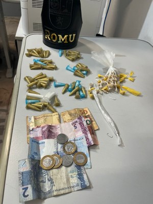 GCM de São Vicente detém indivíduo em flagrante por tráfico de drogas