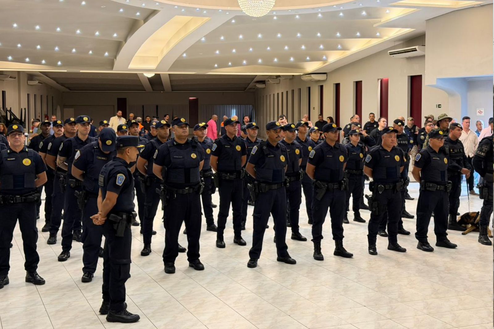 GCM de São Vicente realiza primeira passagem oficial de comando da corporação