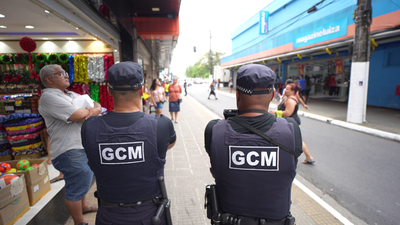 GCM inicia Operação Centro Seguro no Centro Comercial  de São Vicente