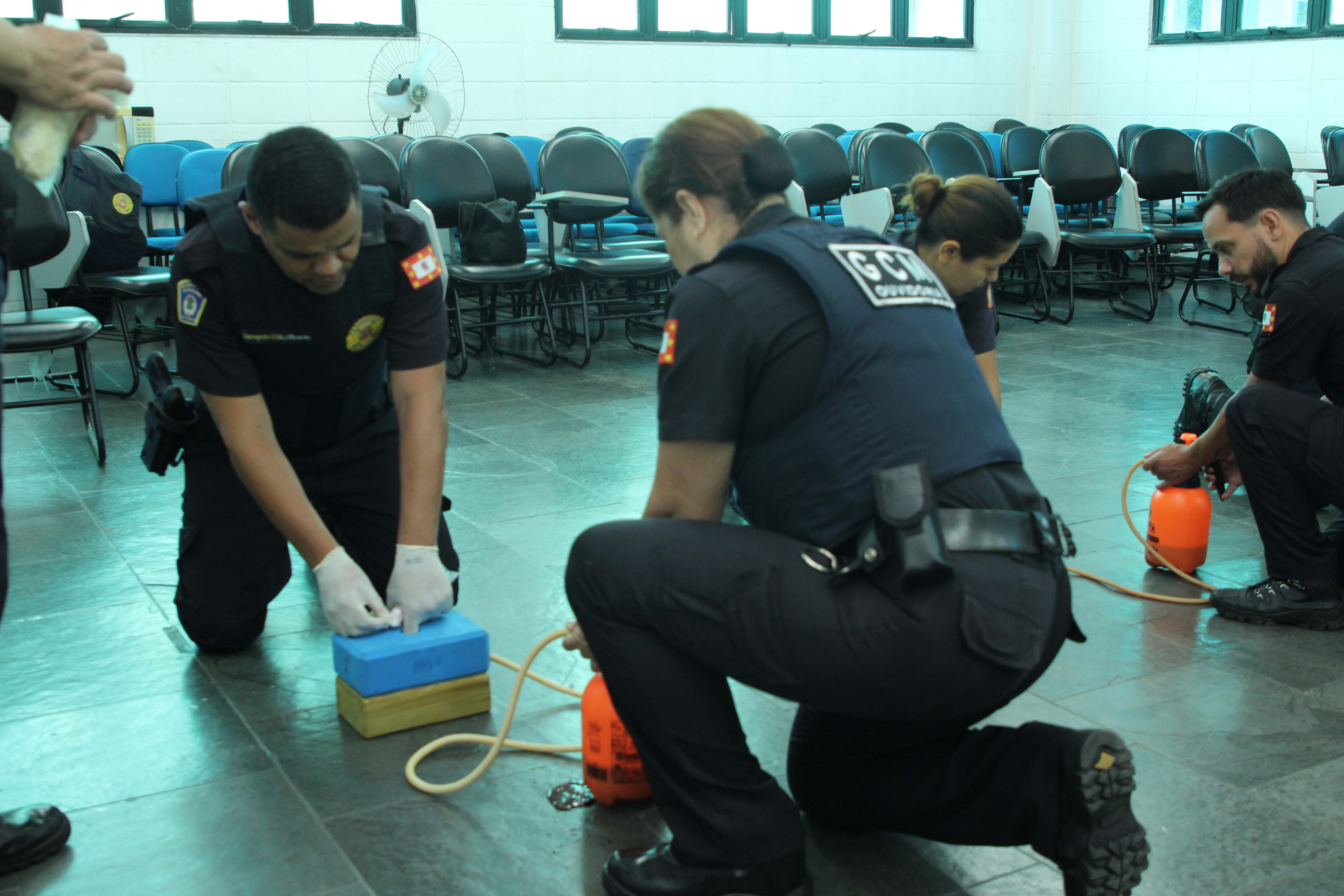 GCM realiza novo treinamento de atendimento pré-hospitalar de salvamento a agentes