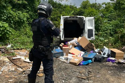 GCM recupera carga roubada no Bitaru