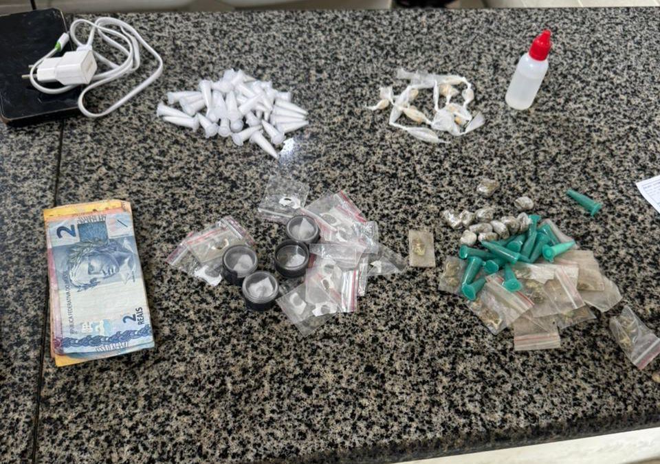 Homem é preso pela GCM de São Vicente por tráfico de drogas no Rio Branco