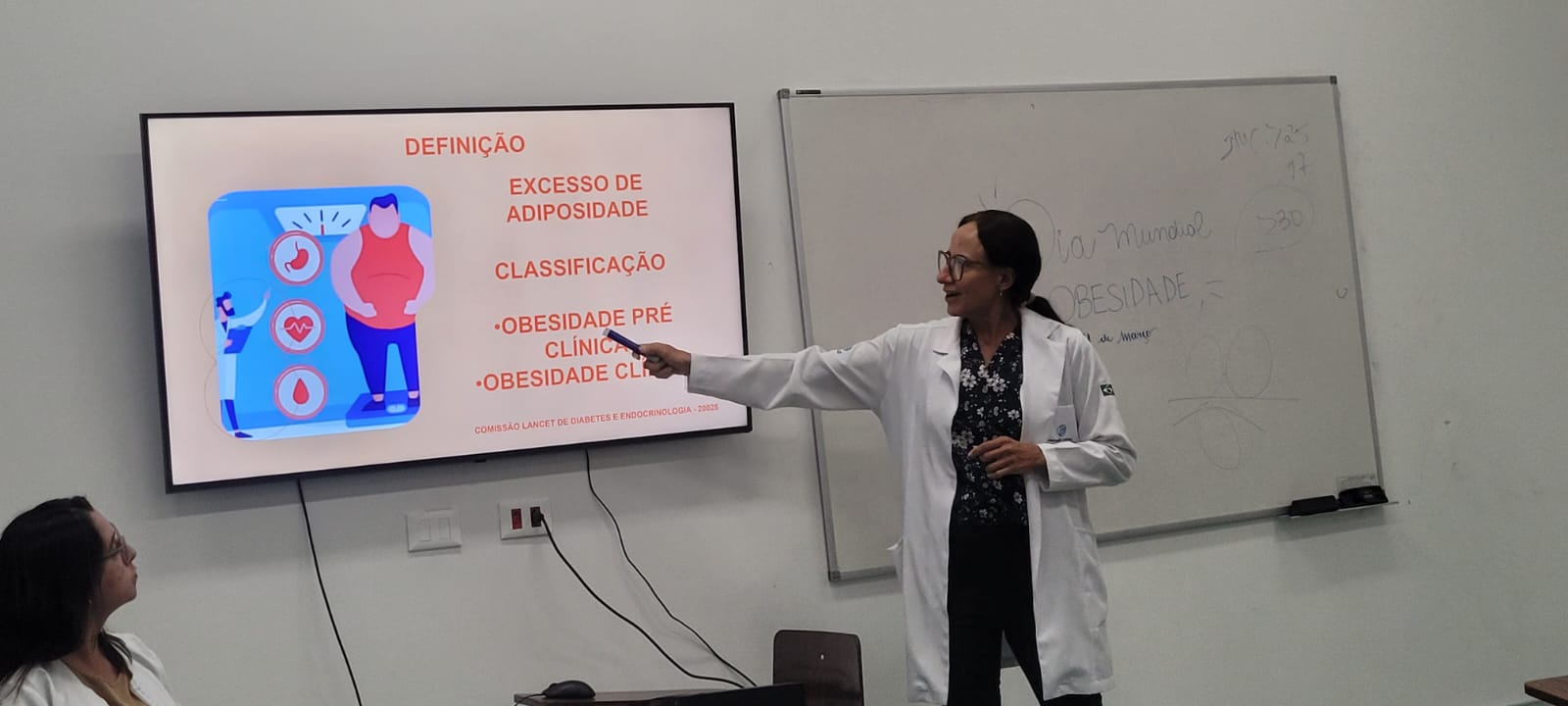 Hospital do Vicentino promove ação de conscientização sobre a obesidade para servidores