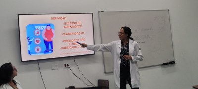 Hospital do Vicentino promove ação de conscientização sobre a obesidade para servidores