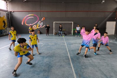 JOESVINHO define campeões na queimada e no rouba bandeira