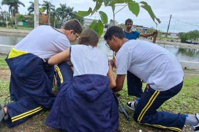 Lagoa Irmã Dolores ganha mais vida com plantio de 30 árvores