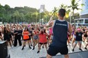 Manhã de movimento e bem-estar agita a Praça Tom Jobim neste sábado (28)