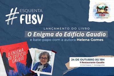 Mistério e memória vicentina se encontram em novo livro ambientado no edifício Gáudio