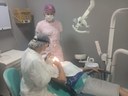 Moradores da Área Continental participam de triagem para detecção precoce de câncer bucal Moradores da Área Continental participam de triagem para detecção precoce de câncer bucal