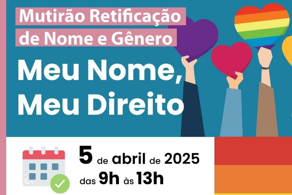 Mutirão de retificação de Nome e Gênero reforça direitos da população trans em São Vicente