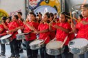 Novos instrumentos fortalecem projeto musical das AMEIs em São Vicente