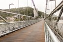 Obras asfálticas interditam Ponte Pênsil nesta segunda (12)