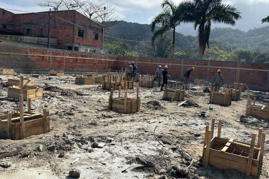 Obras da ESF Gleba iniciam para ampliação do atendimento básico em São Vicente