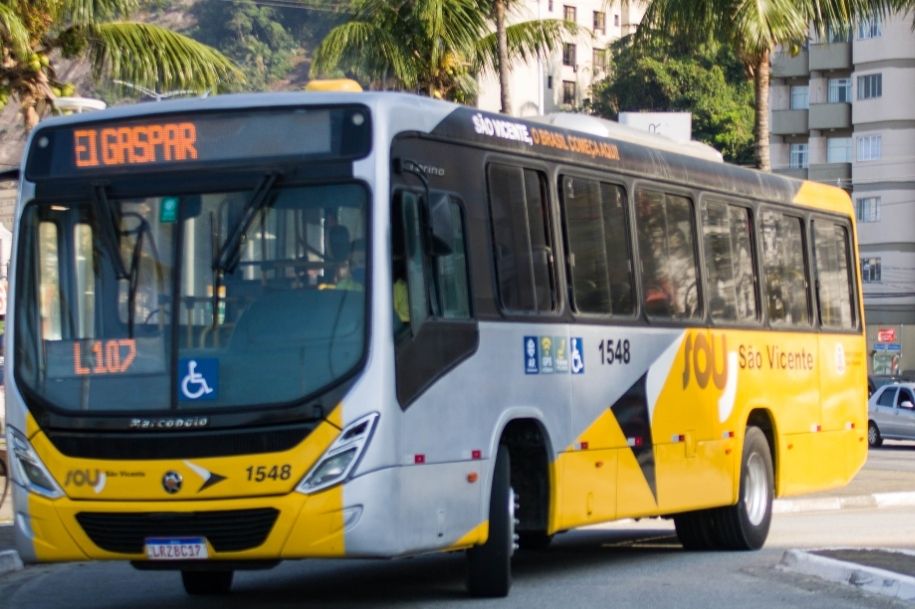 Ônibus municipais de São Vicente farão integração com VLT a partir de 2 de novembro