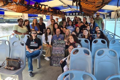 Pacto EJA ganha novos rumos a bordo do Barco-Escola Arca do Saber