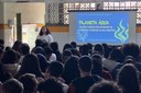 Palestra aborda preservação oceânica em escola da rede municipal
