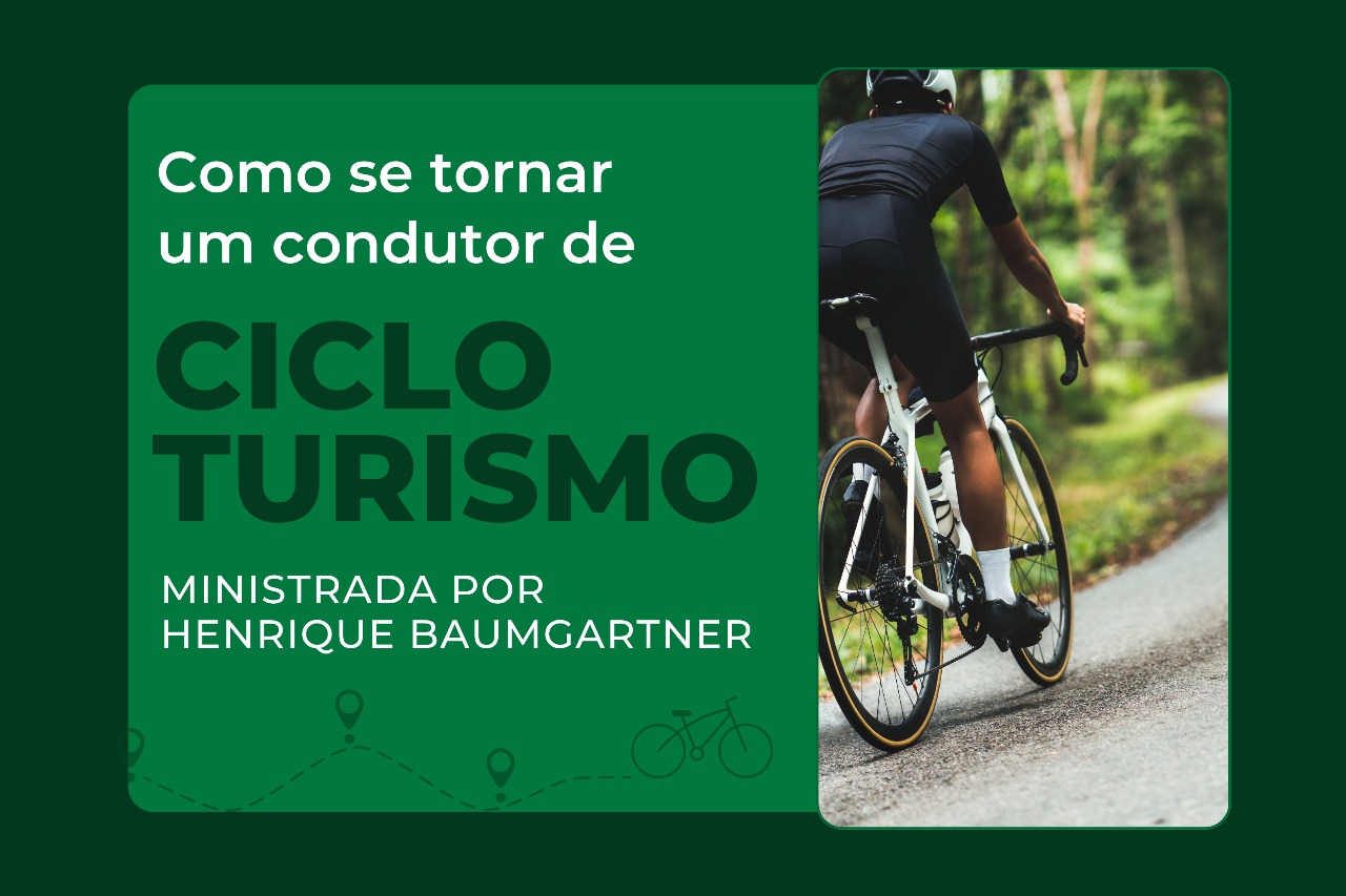 Palestra gratuita capacita profissionais para mercado de cicloturismo