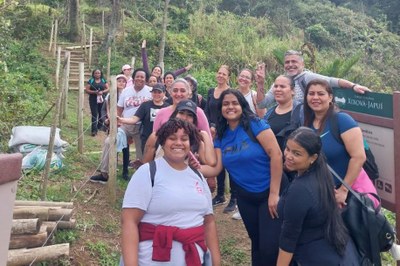 Parada Pedagógica une creches em conexão com a natureza e fortalecimento de vínculos