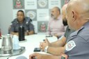 Polícia Militar e Prefeitura acertam detalhes para realização de simulação de ocorrência Polícia Militar e Prefeitura acertam detalhes para realização de simulação de ocorrência