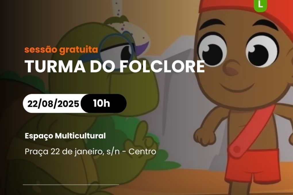 Ponto MIS oferece sessão gratuita em alusão ao Dia do Folclore