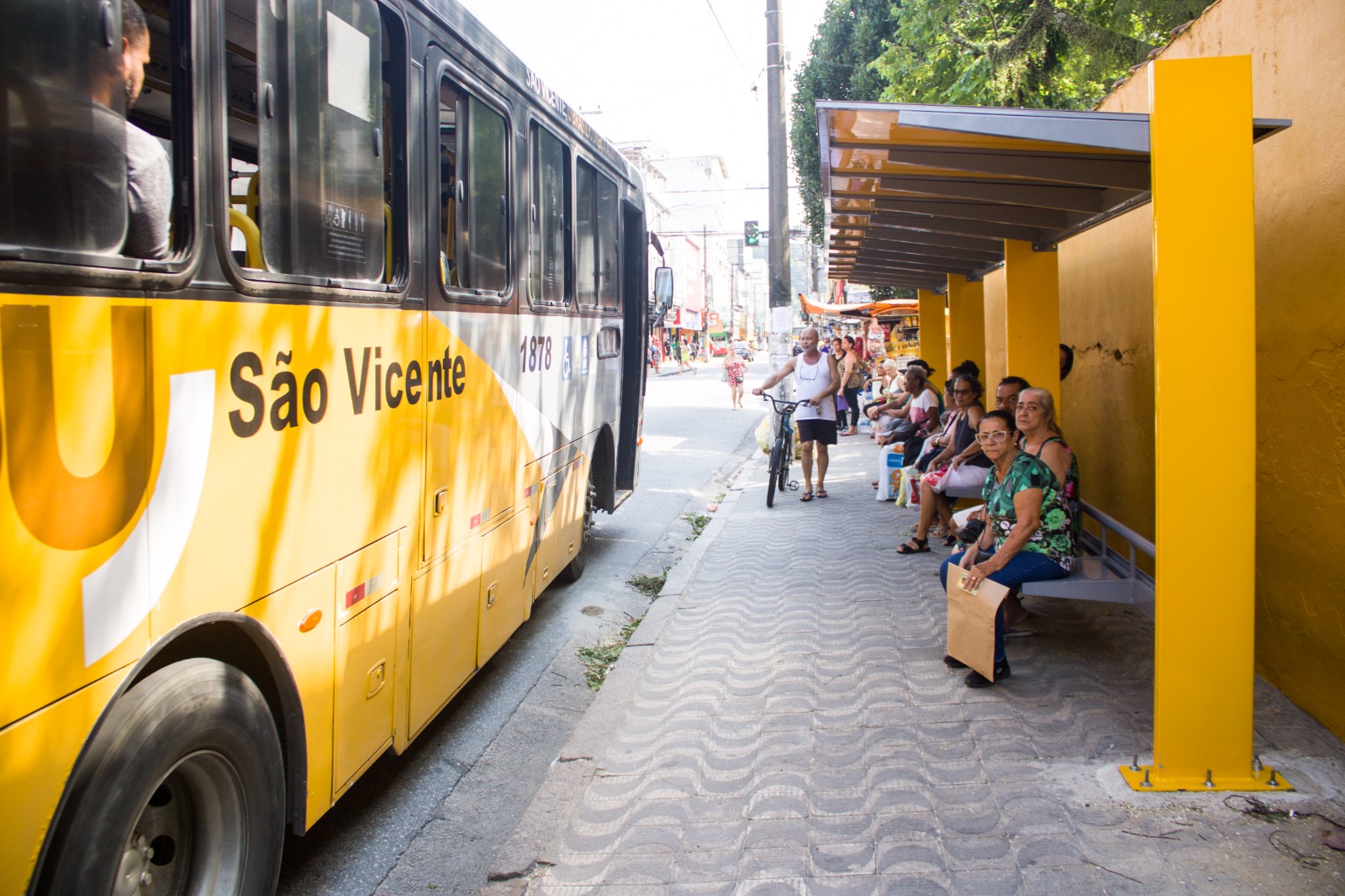 Pontos de ônibus das ruas XV de Novembro, Marquês de São Vicente e Tibiriçá voltam a operar