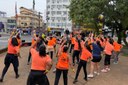 Praça da Bandeira recebe manhã de dança e integração com projeto “SESPOR AÍ”