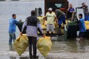 Prefeitura remove 1,3 tonelada de resíduos em mutirão no Parque Prainha