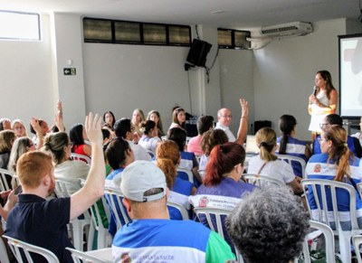 Profissionais da saúde participam de capacitação sobre o enfrentamento da tuberculose na Atenção Primária
