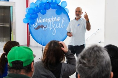 Pronto-Socorro Central realiza ação alusiva ao Novembro Azul