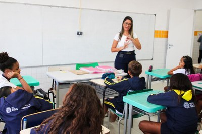 Prova SAEB é realizada em nove escolas no primeiro dia de aplicação em São Vicente