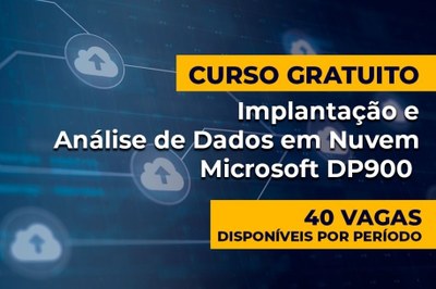 São Vicente abre 80 vagas para curso gratuito de Análise de Dados em Nuvem