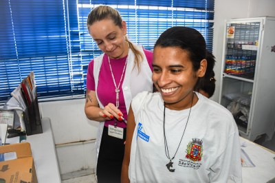 São Vicente conclui vacinação de agentes de combate às endemias contra a dengue