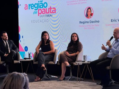 São Vicente debate educação integral em fórum do Grupo Tribuna