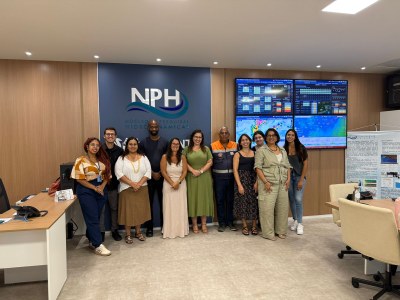 São Vicente discute parceria com instituição em combate às mudanças climáticas