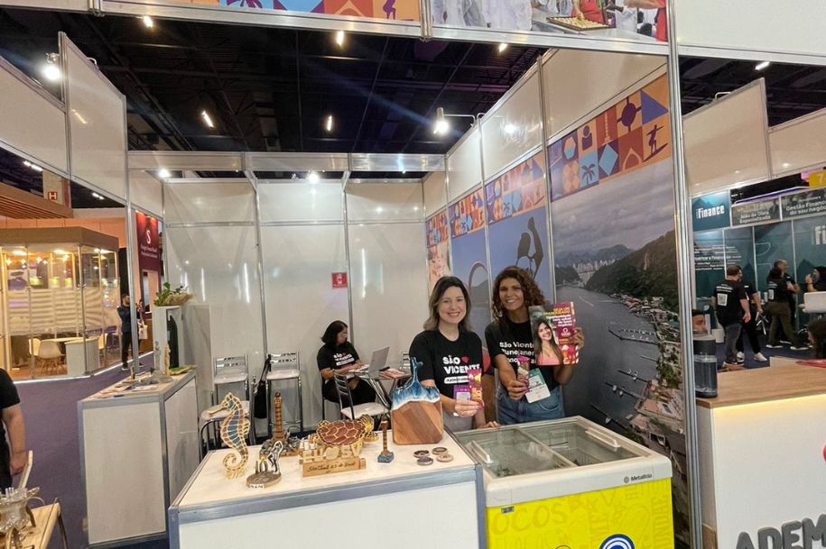 São Vicente expõe cases de sucesso da gestão municipal em Feira do Empreendedor do Sebrae