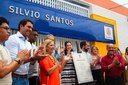 Escola Pública com sala de Podcast é inaugurada com homenagem ao Silvio Santos em São Vicente