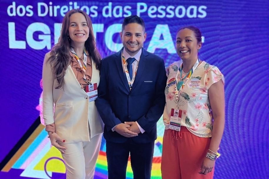 São Vicente marca presença na 4ª Conferência Nacional dos Direitos LGBTQIA+