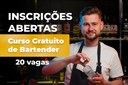São Vicente oferece 50 vagas em cursos gratuitos de Bartender e Garçom