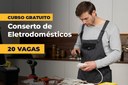 São Vicente oferece curso gratuito de Conserto de Eletrodomésticos
