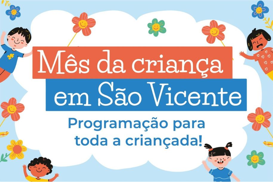 São Vicente promove programação especial no Dia das Crianças