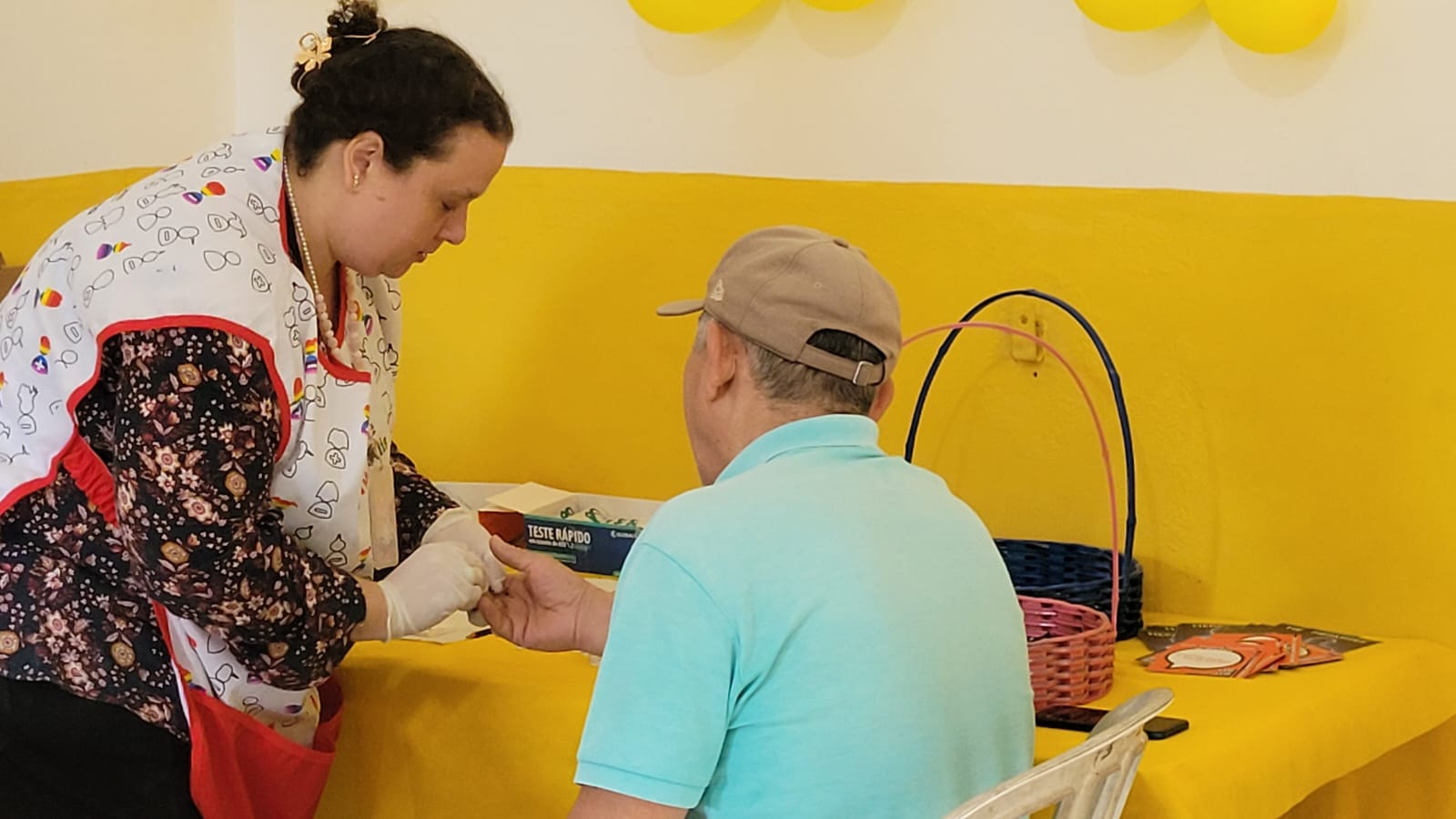 São Vicente promove testagem de HIV, Sífilis e Hepatite B e C em alusão ao julho amarelo