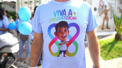 São Vicente realiza 10ª Caminhada de Conscientização do Autismo neste domingo