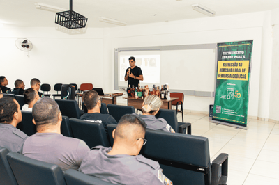 São Vicente realiza capacitação para identificação de bebidas adulteradas