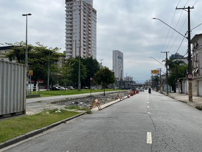 São Vicente realiza pacote de melhorias em mobilidade na Linha Amarela
