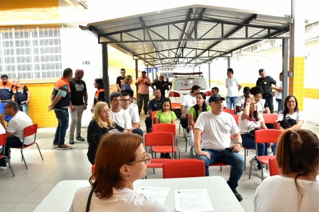 São Vicente realiza simulado de acolhimento para situações de calamidade