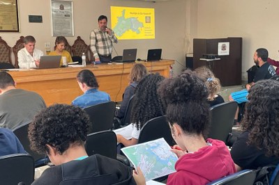 São Vicente recebe alunos da UFABC em ação voltada para o desenvolvimento urbano