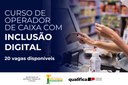 São Vicente tem vagas gratuitas para capacitação de Operador de Caixa com Inclusão Digital São Vicente tem vagas gratuitas para capacitação de Operador de Caixa com Inclusão Digital