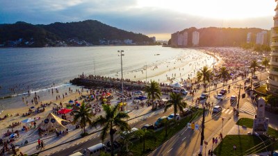 São Vicente vive boom com crescimento de 50% no turismo neste verão