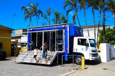 SEBRAE Móvel conclui atendimento gratuito a dezenas de empreendedores em São Vicente